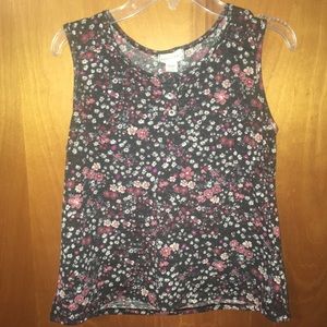 FULL TILT FLORAL PRINT TANK TOP